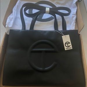 Telfar shopping bag